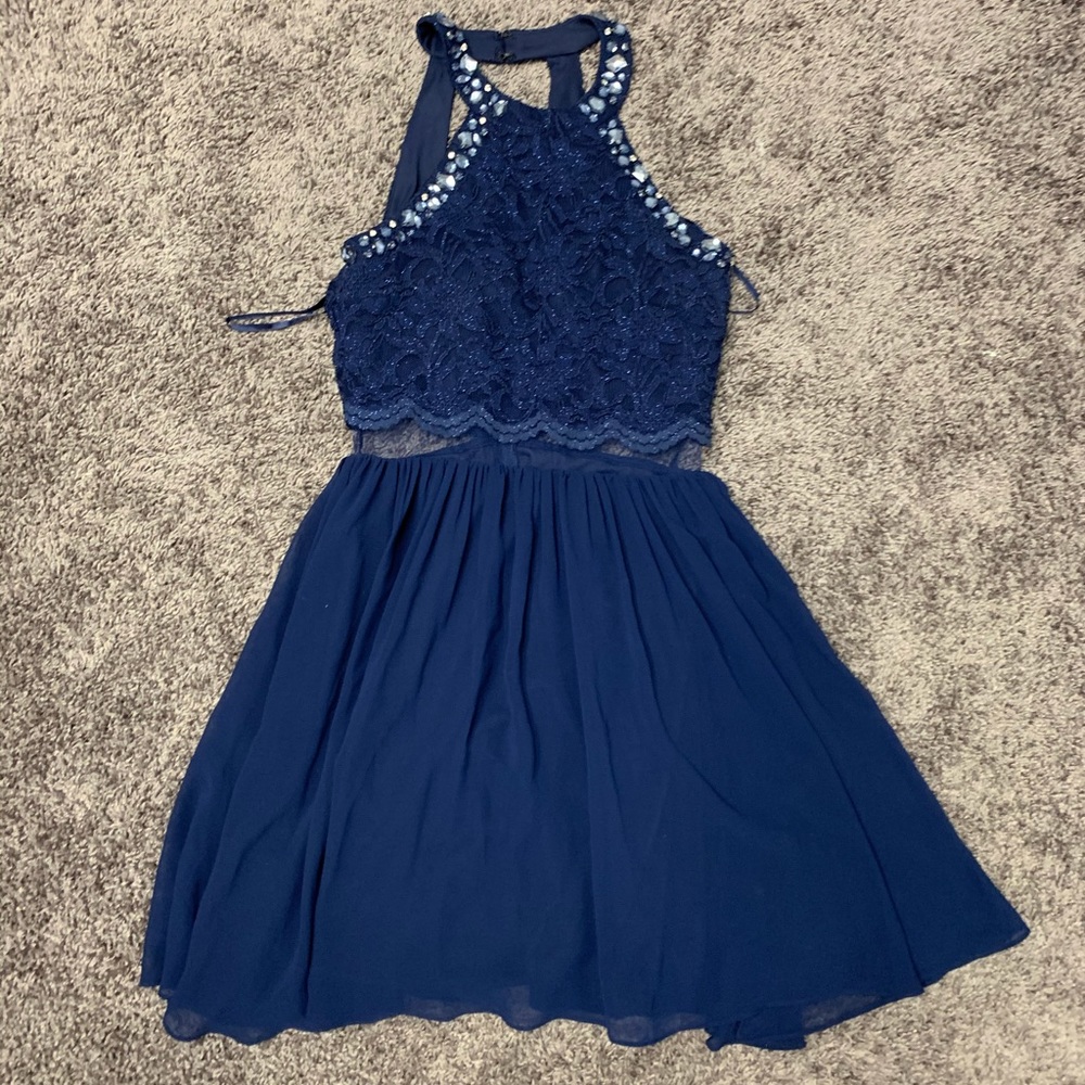 Prom/homecoming navy blue dress